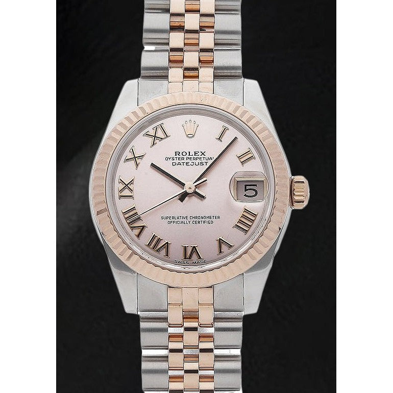 Taille Rose Gemme bague en Two Tone – vue principale
