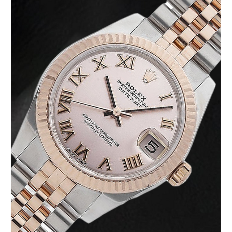 Gemme Rolex – vue de face