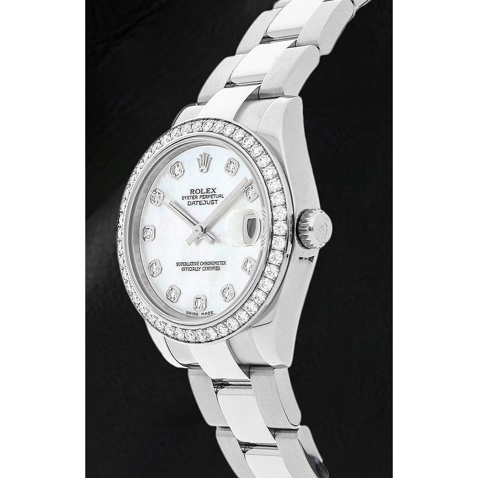 Perle de Culture Rolex carats Sterling Silver – vue de face