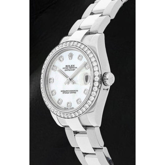 Perle de Culture Rolex carats Sterling Silver – vue de face