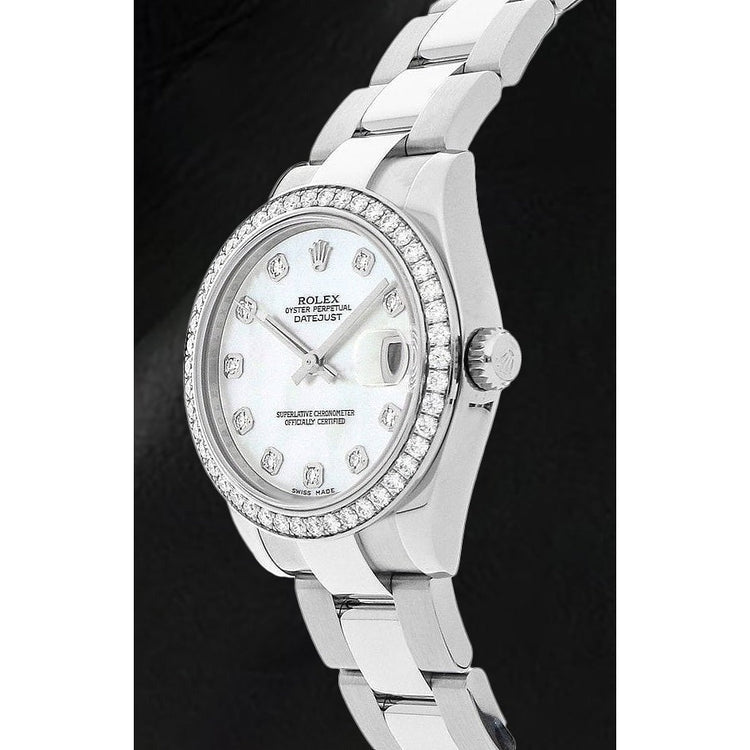 Perle de Culture Rolex carats Sterling Silver – vue de face