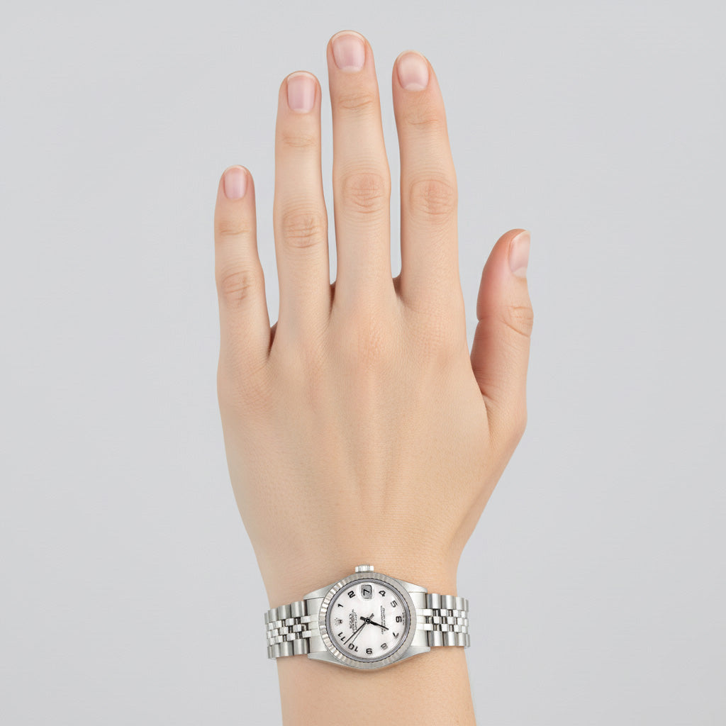 Perle des Mers du Sud Rolex -carats Stainless Steel – vue d'angle