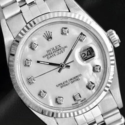 Perle de Culture Rolex en Stainless Steel – 0,20 carats