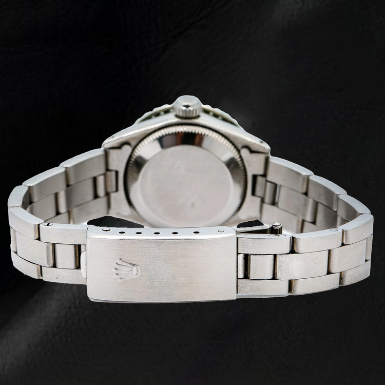 Montre Rolex Datejust 6516 26 mm Cadran Diamants Bleu Acier Inoxydable Bracelet Oyster