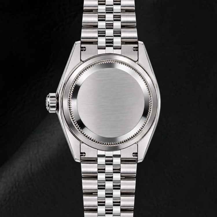 Montre Rolex Datejust 68274 31 mm Cadran Diamants Noir Acier Inoxydable