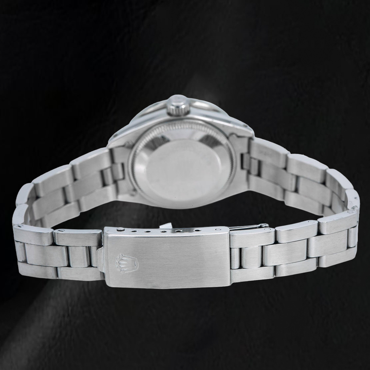 Montre Rolex Datejust 6916 26 mm Cadran Diamants Bleu Bracelet Oyster Acier Inoxydable