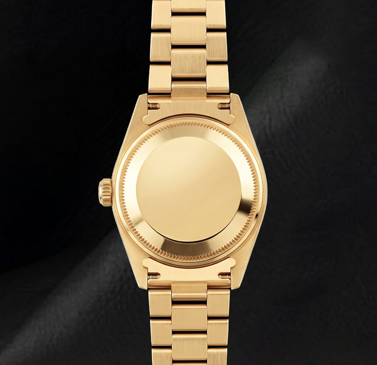 Montre Rolex Datejust 69178 26 mm en Or Jaune 18 carats, Cadran Diamants Vert et Diamants
