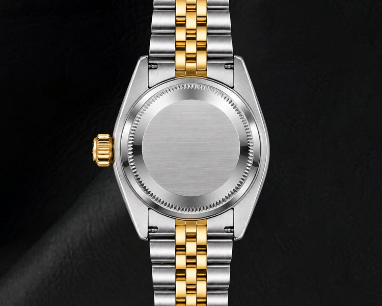 Montre Rolex Datejust 6917 26 mm Bicolore Cadran Diamants Bleu