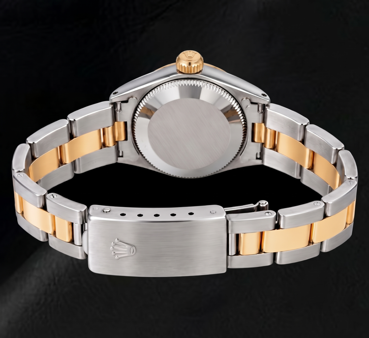 Montre Rolex Datejust 6917 26 mm Bicolore Cadran Champagne à Index Bâtons