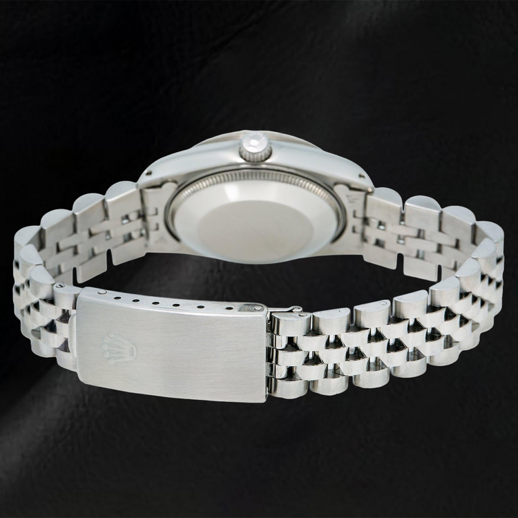 Montre Rolex Datejust 78274 31 mm Cadran Diamants Brun Bracelet Jubilé en Acier Inoxydable