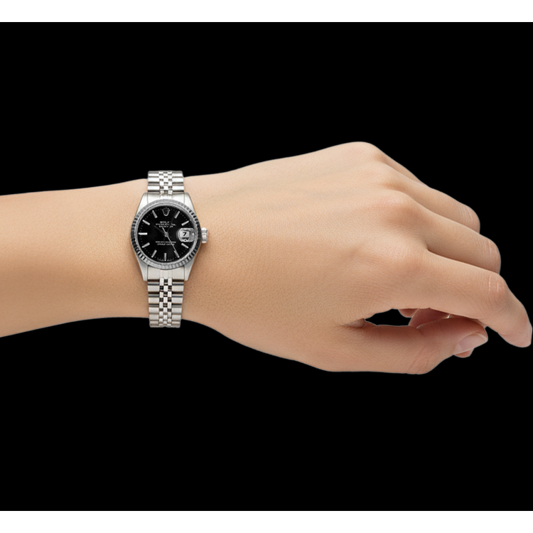 Pierre Précieuse Rolex carats Stainless Steel – vue de dessus