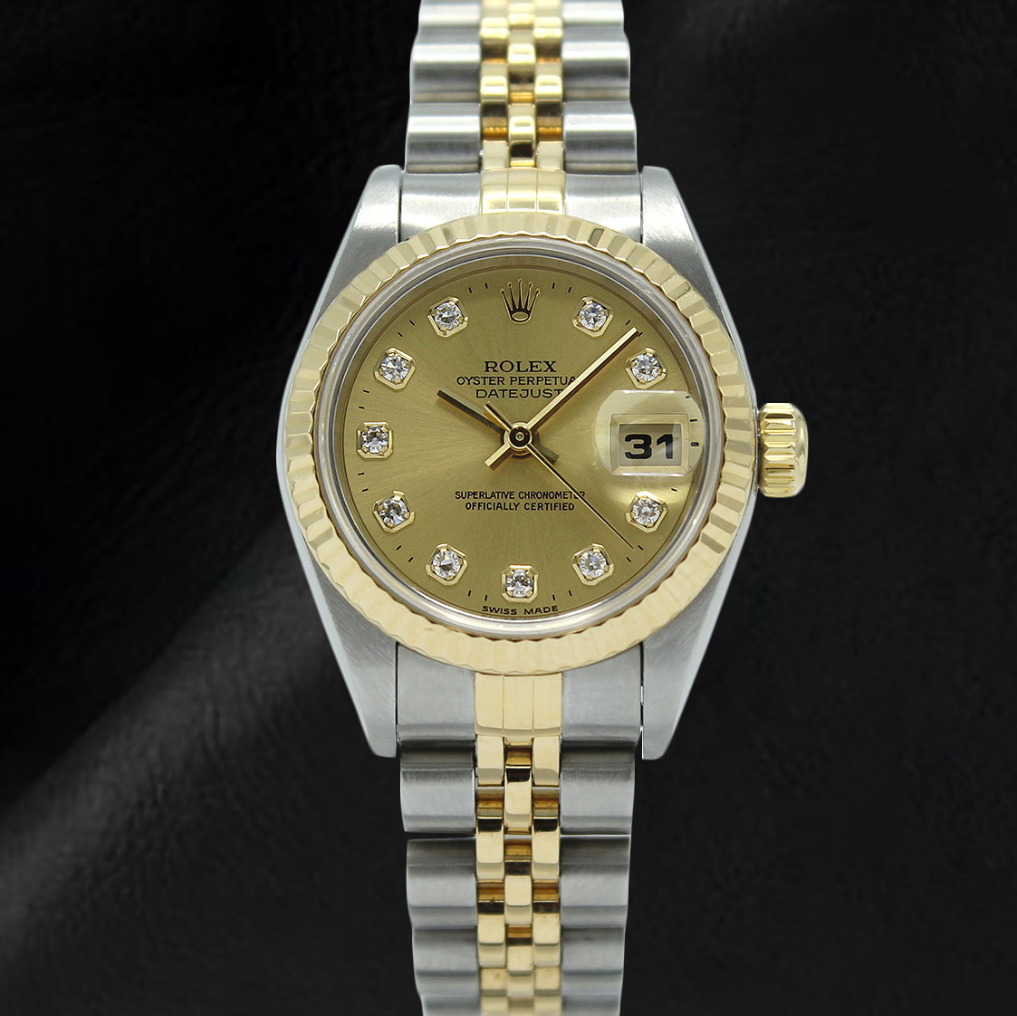 Brillant Rolex 0,20 carats Two Tone Gold – vue principale