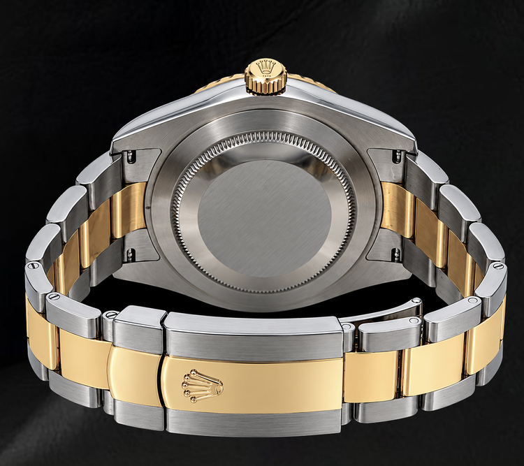 Rolex Datejust II 41 mm 116333 Montre Bicolore Cadran Diamants Chiffres Romains Verts