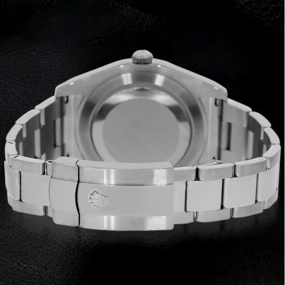 Rolex Datejust Ii 41Mm Cadran Bleu Montre Homme acier inoxydable huître Bracelet2
