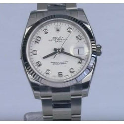 Rolex Datejust Ii 41Mm Montre Cadran Diamant Personnalisé Bracelet huître acier inoxydable
