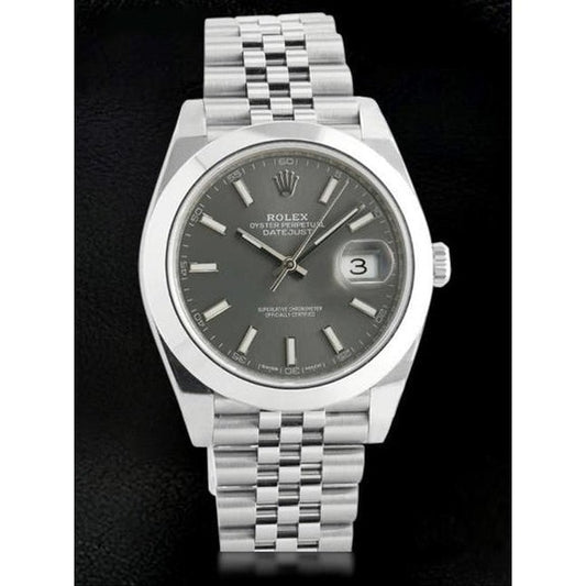 Rolex Datejust Ii Cadran Rhodium Montre Homme 