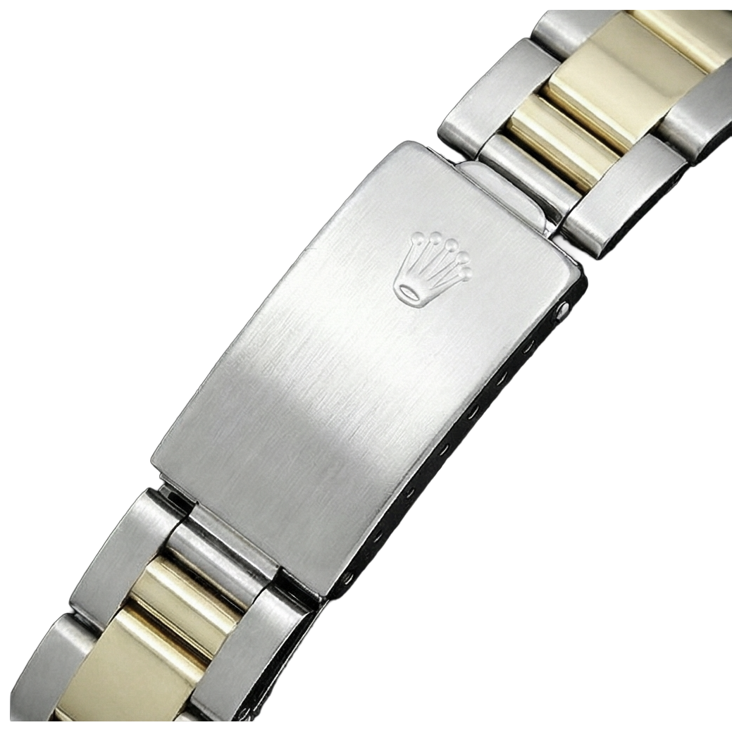 Rolex Datejust Montre Femme Bicolore à Lunette Diamant