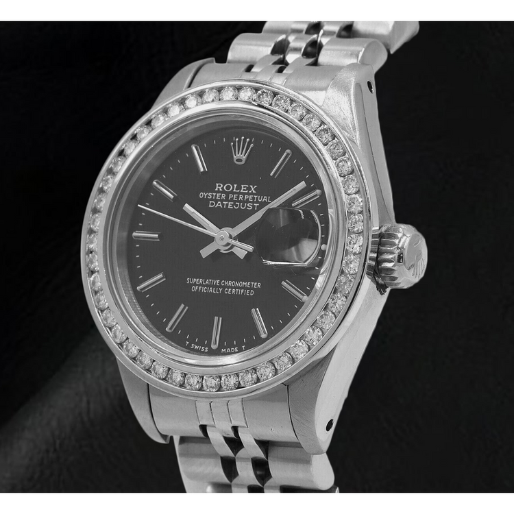 Rolex Datejust Montre Femme Lunette Diamant Datejust