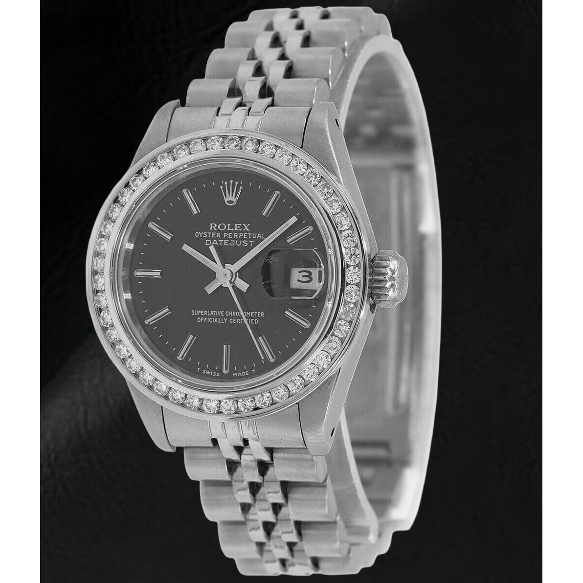 Rolex Datejust Montre Femme Lunette Diamant Datejust