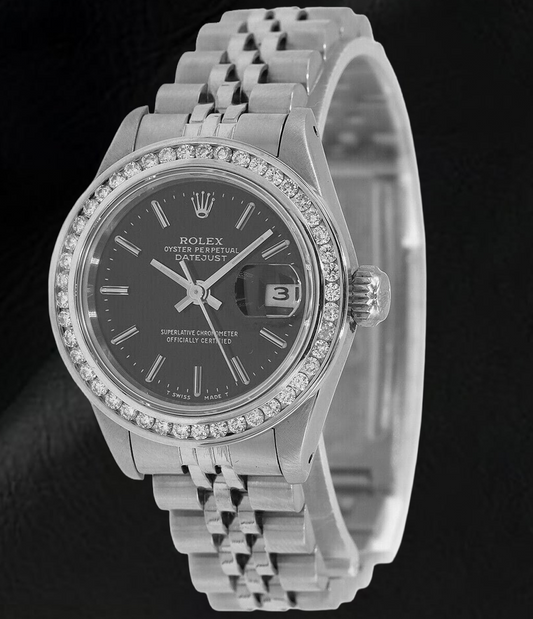 Rolex Datejust Montre Femme Lunette Diamant Datejust