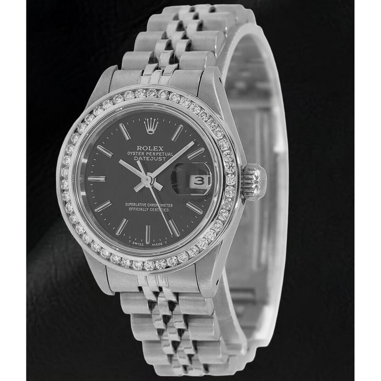 Rolex Datejust Montre Femme Lunette Diamant Datejust