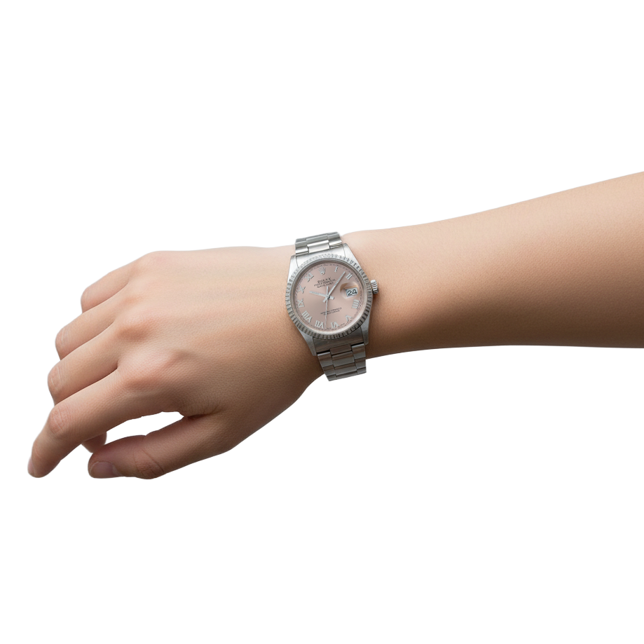 Rolex Datejust Montre Homme Cadran Rose Date Juste Rapide