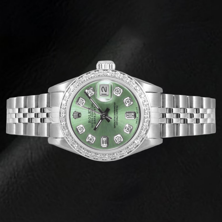 Brillant Brillant Rolex 0,20 carats – vue de côté