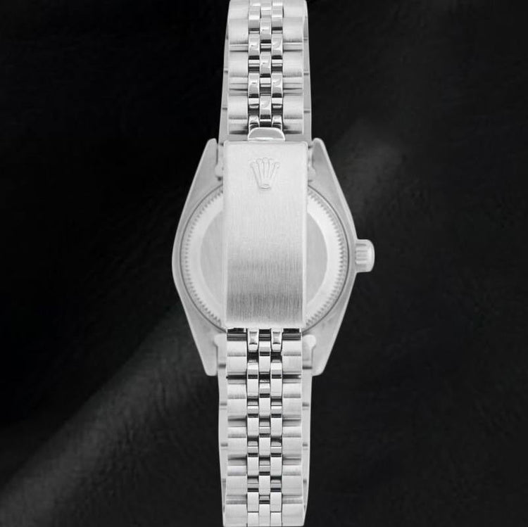 Perle Rolex – vue de côté