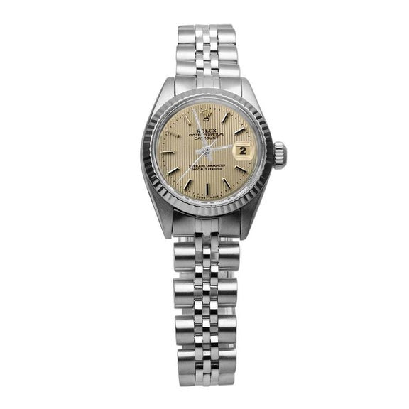 Rolex Datejust Regarder Femme acier inoxydable