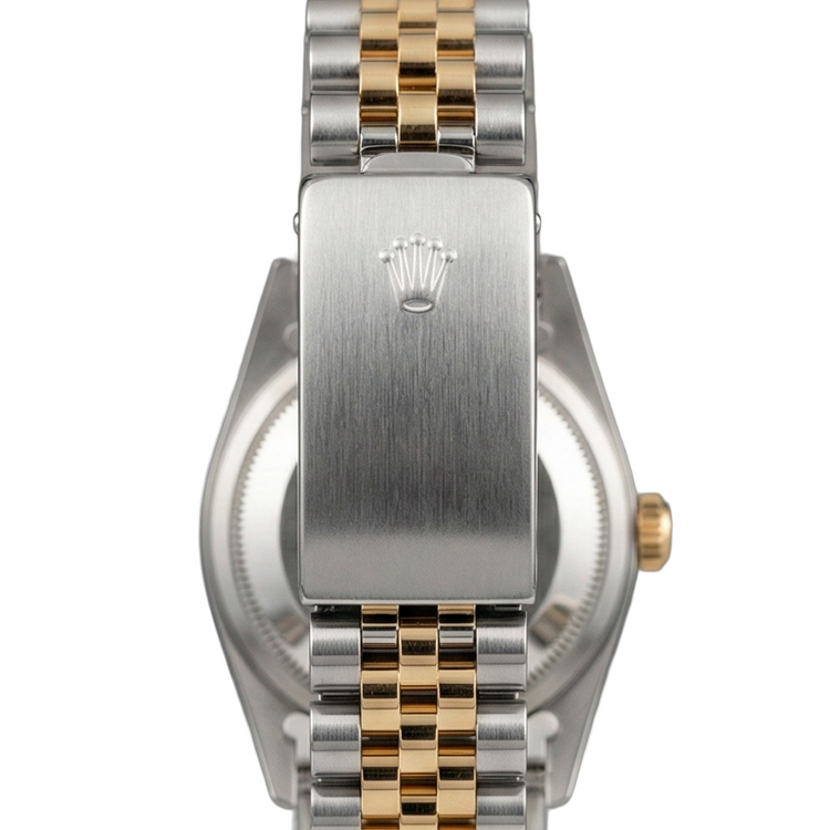 Rolex Datejust Taille moyenne 31 Mm Nacre Blanche Cadran Diamant Lunette Diamant Jubilé Bracelet Montre acier inoxydable & Or