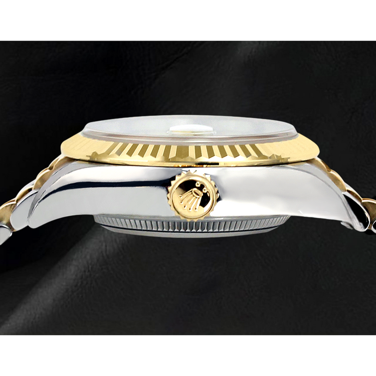 Montre Femme Rolex Datejust Bicolore 28 mm Nacre Diamant 279173