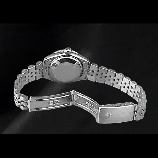Montre Rolex datejust avec cadran en diamant 