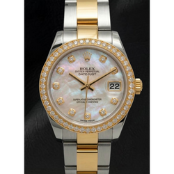 Perle de Culture Rolex – Two Tone 0,20 carats