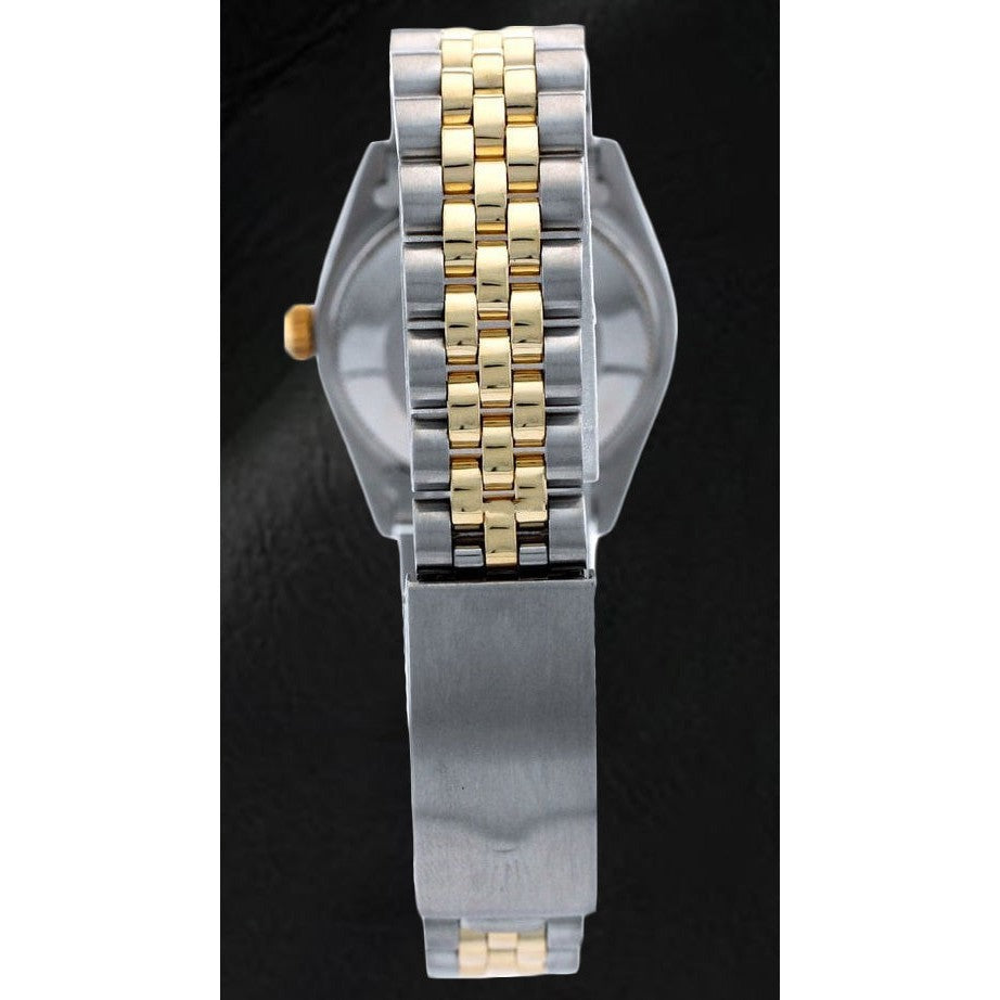 Rolex Datejust 31 mm Champagne Stick Montre bicolore