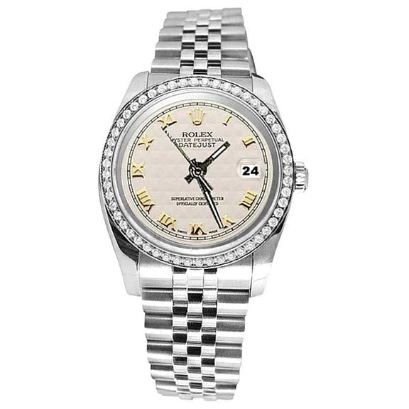 Rolex Datejust acier inoxydable Montre 