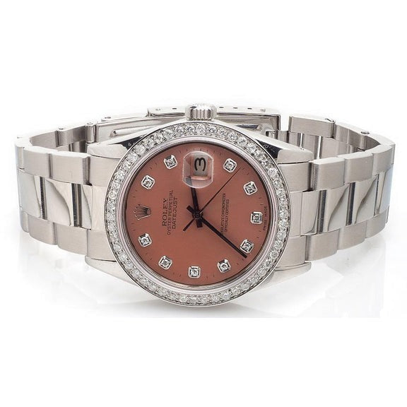  Bracelet Diamant Lunette Cadran Montre réglage rapide

