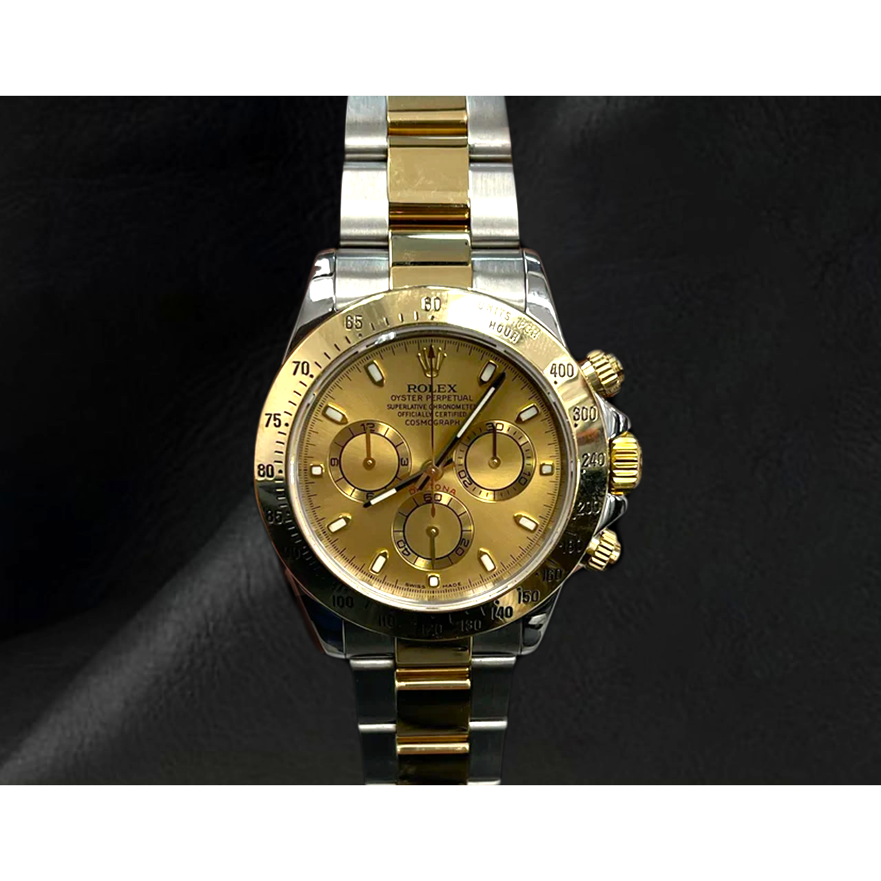 Montre Rolex Daytona Cosmograph Cadran Champagne Bicolore