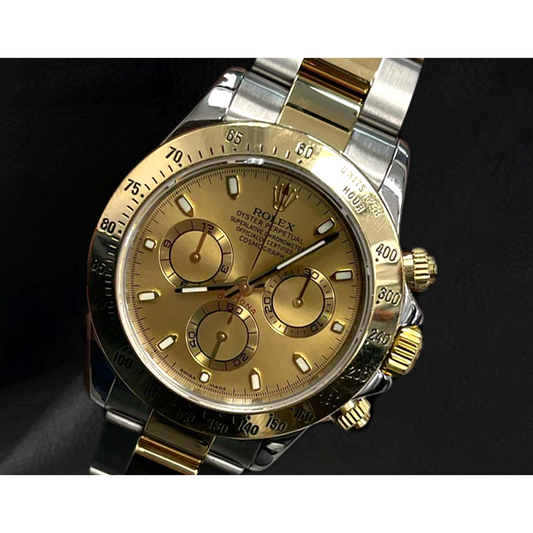 Montre Rolex Daytona Cosmograph Cadran Champagne Bicolore