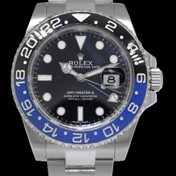 Montre Rolex GMT-Master II 116710BLNR 40 mm Batman Cadran Noir Acier Inoxydable