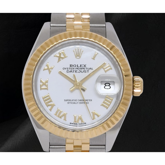 Montre Rolex Datejust 28 mm pour Femme 279173 Bicolore avec Bracelet Jubilé