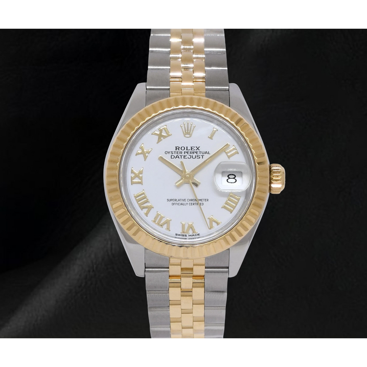 Montre Rolex Datejust 28 mm pour Femme 279173 Bicolore avec Bracelet Jubilé