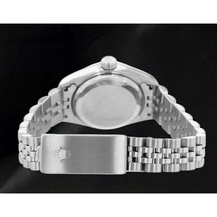 Montre Rolex Datejust Femme 26 mm Année 2002 Cadran Rose Chiffres Romains