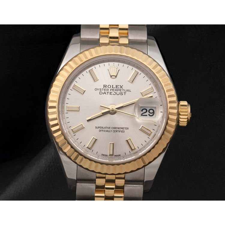 Montre Rolex Lady-Datejust 279173 Lunette Cannelée Bicolore Jubilee 28 mm