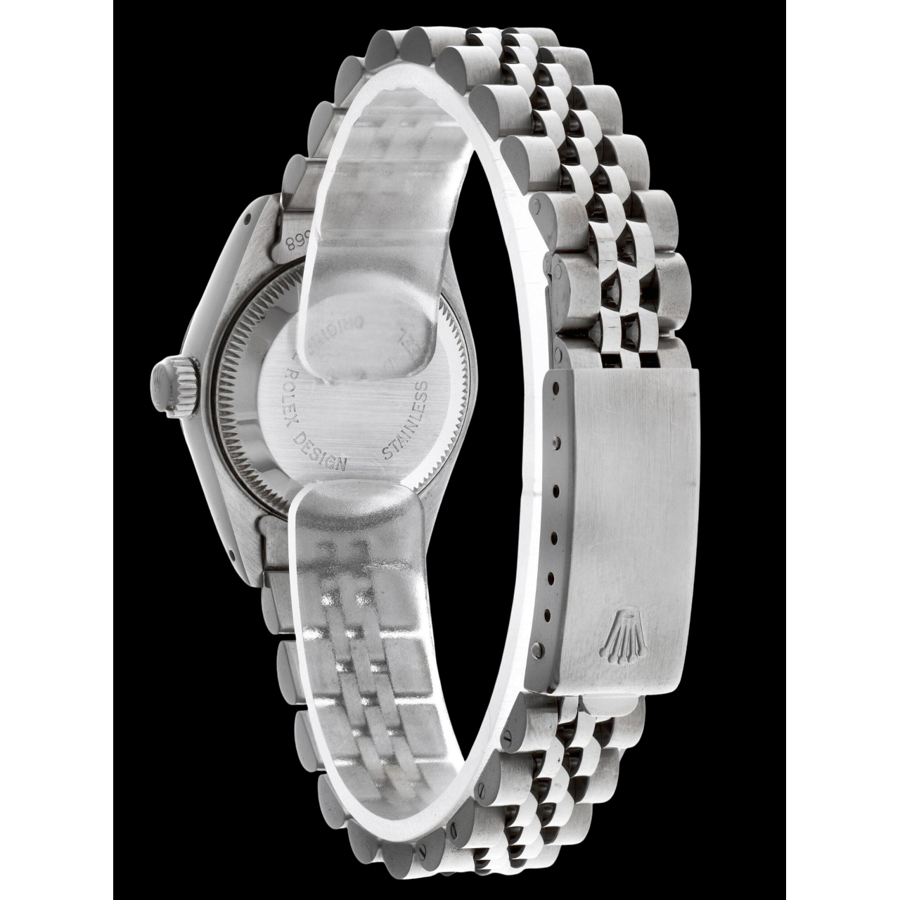 Élégant Rolex carats – vue de côté