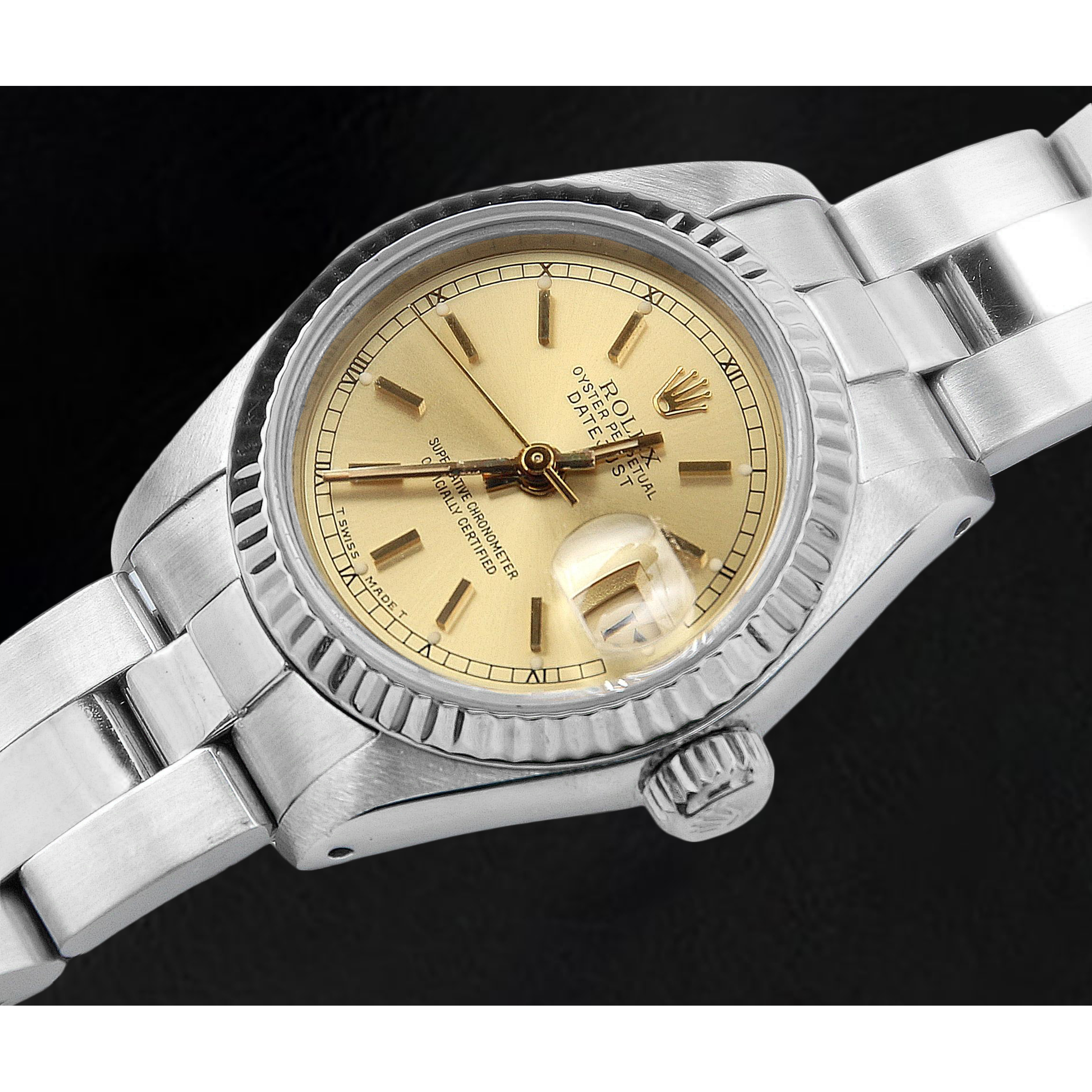 Pierre Précieuse Rolex -carats Stainless Steel – vue principale