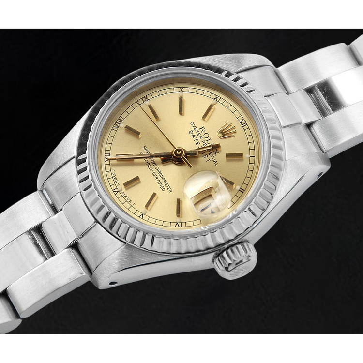 Pierre Précieuse Rolex -carats Stainless Steel – vue principale