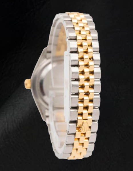 Montre Rolex Lady-Datejust 28 mm 279173 bicolore cadran champagne à chiffres romains
