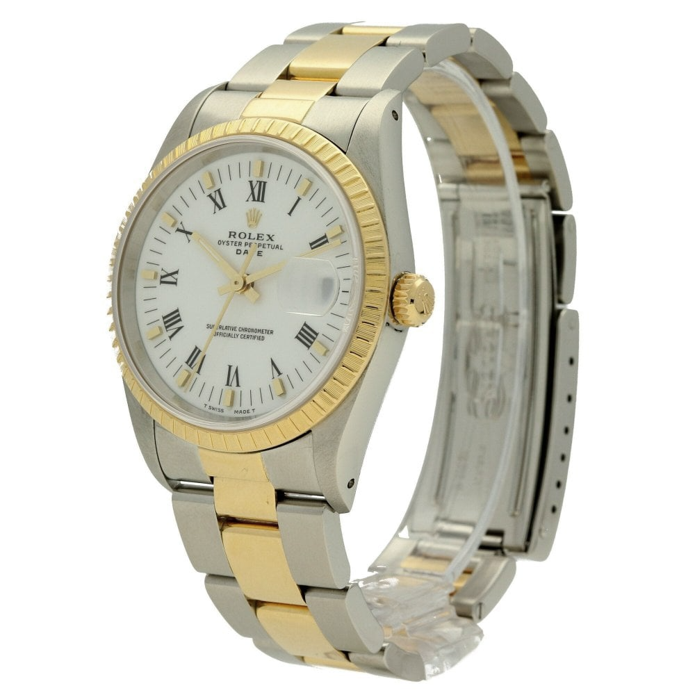 Rolex Montre Homme Bicolore Bracelet Oyster Homme
