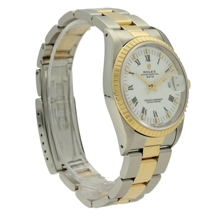 Rolex Montre Homme Bicolore Bracelet Oyster Homme