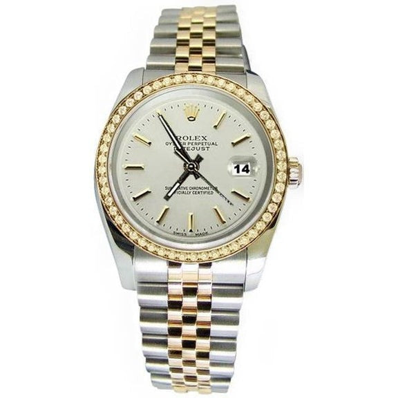 Rolex Montre bicolore Datejust 